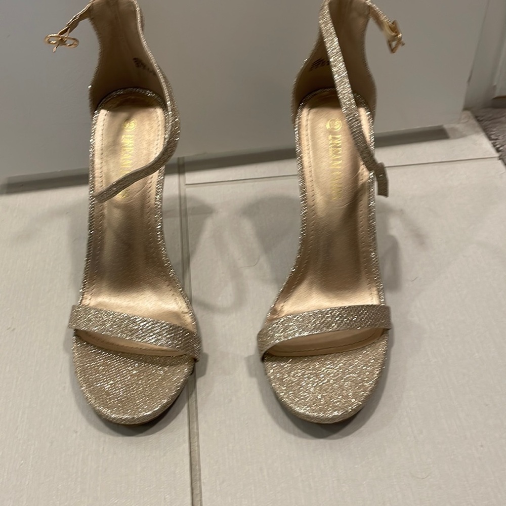 DREAM PAIRS Women's Karrie High Stiletto Pump Heeled Sandals